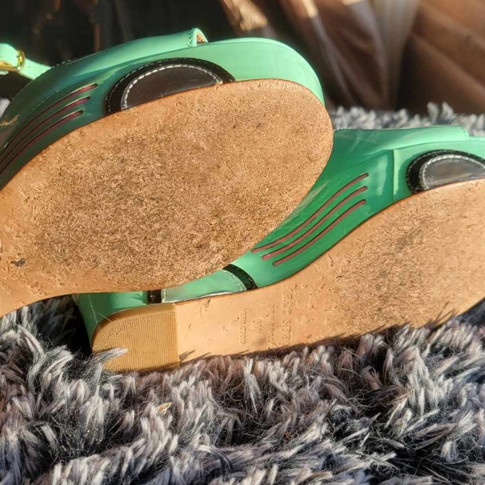 Kate Spade Dotty Ice Cream Truck Wedges - Picture 3 of 6